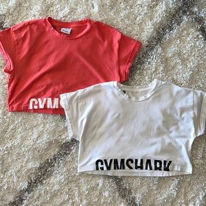 *SELLING TOGETHER* Gymshark Fraction Crop tops